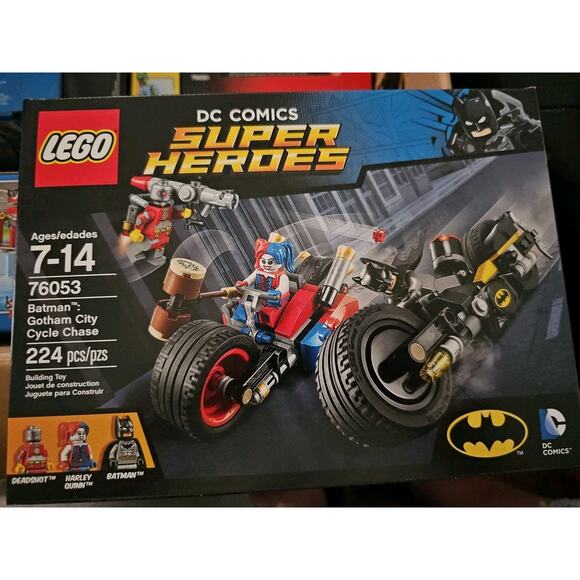 BATMAN GOTHAM CITY CYCLE CHASE Dc SuperHeroes LEGO Set #76053 NEW Sealed RETIRED - Picture 14 of 14